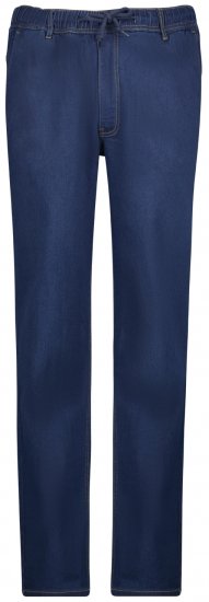 Adamo 199112 Jean à taille élastique Bleu marine - Jeans et pantalons - Jeans et Pantalons grande taille 