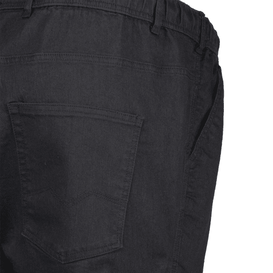 Adamo 199112 Jean à taille élastique Noir - Jeans et pantalons - Jeans et Pantalons grande taille 