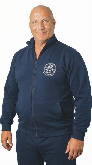 20 Nodi Grecale Gym Jacket Navy - Sweatshirts & hoodies - Sweatshirts/Hoodies grande taille homme