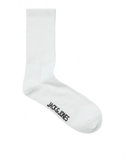 Jack & Jones Charles Chaussettes de tennis Blanc lot de 3 - Sous-vêtements & bain - Sous-vêtements Grande Taille
