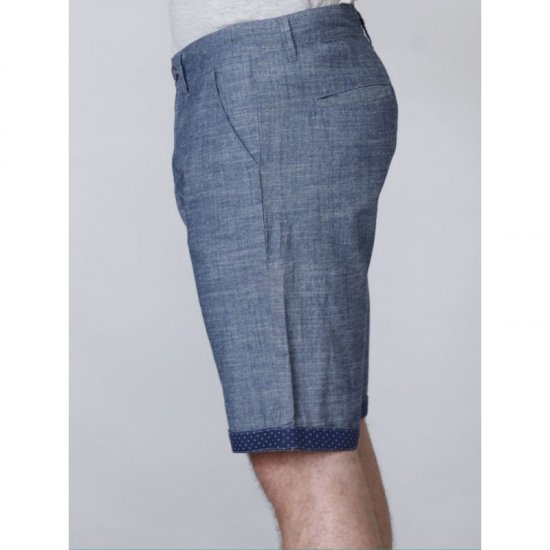 D555 Cliff Shorts Navy - Shorts - Shorts hommes grande taille