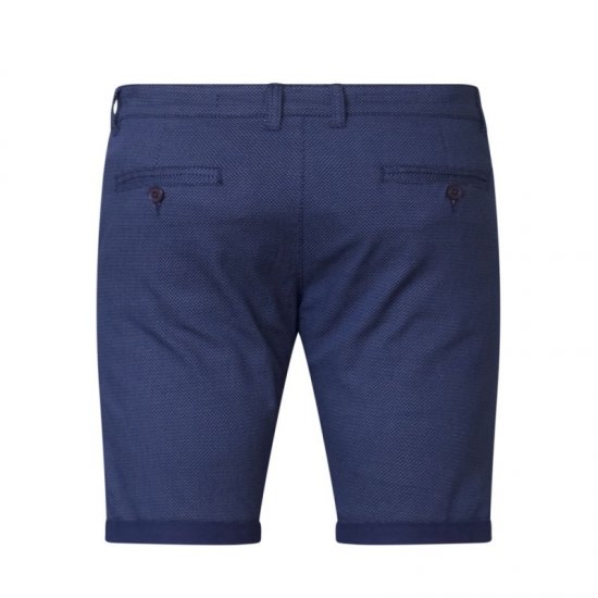 D555 Calvin Stretch Shorts Navy - Shorts - Shorts hommes grande taille