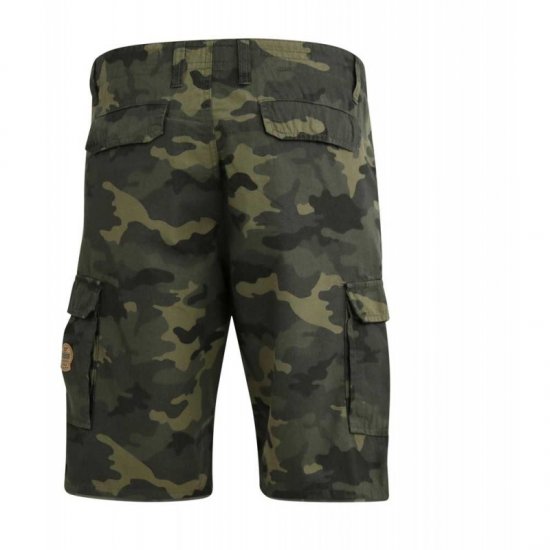 D555 Marty Camo Shorts Green - Shorts - Shorts hommes grande taille