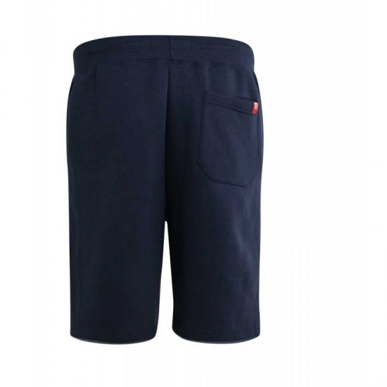 D555 Lindon Jersey Shorts Navy - Pantalons/shorts de survêtement - Survêtement/jogging grandes tailles