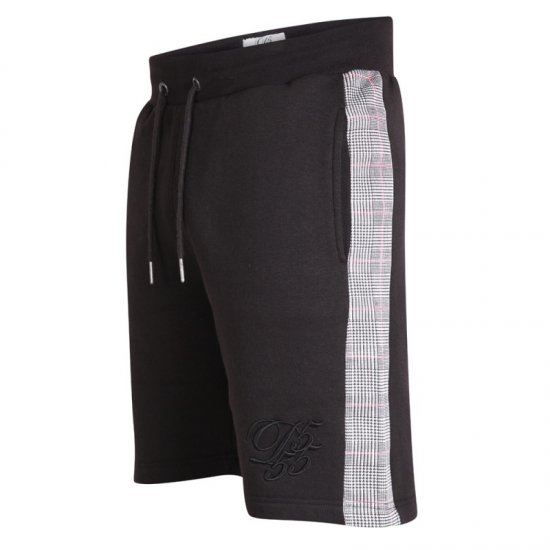 D555 Hayes Sweat-shorts Black - Pantalons/shorts de survêtement - Survêtement/jogging grandes tailles
