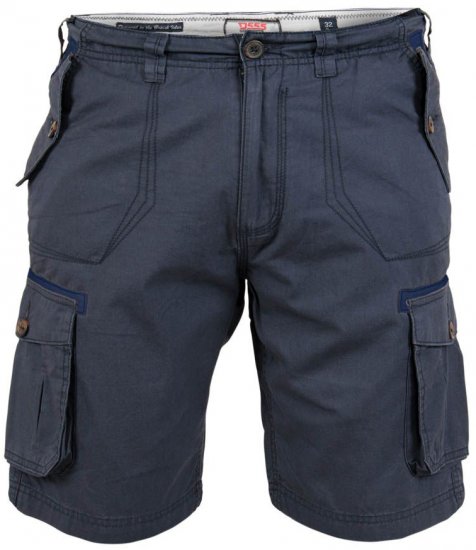 D555 Invicta Cotton Cargo Shorts - Shorts - Shorts hommes grande taille