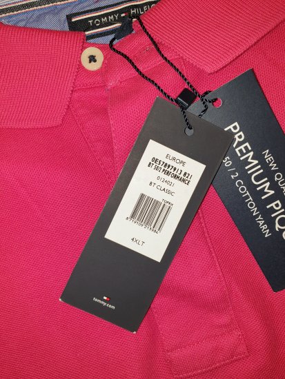 Tommy Hilfiger Classic Polo Dark Pink - Les offres folles d’avril de Motley - 