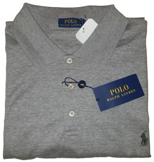 Ralph Lauren TC7E Polo Grey - Les offres folles d’avril de Motley - 