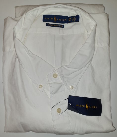 Polo Ralph Lauren Classics White Shirt - Les offres folles d’avril de Motley - 