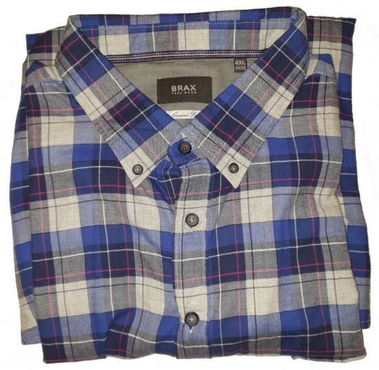 Brax 419030 Shirt Blue - Les offres folles d’avril de Motley - 