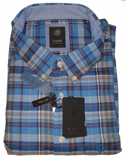 Bugatti 78315 Shirt Blue - Les offres folles d’avril de Motley - 