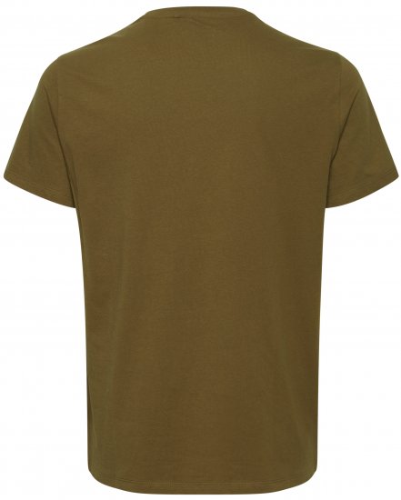 Blend 4811 T-Shirt Military Olive - T-shirts - T-shirts Homme Grande Taille