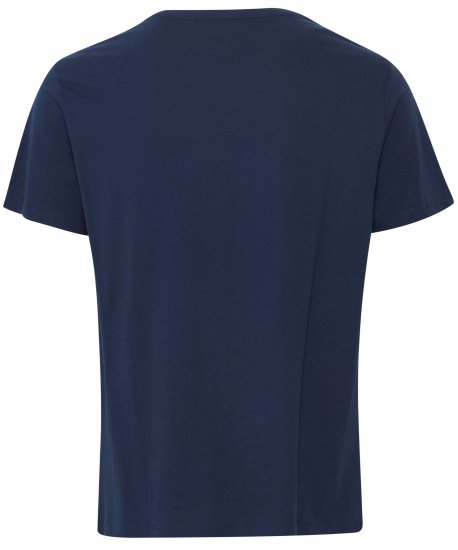 Blend 8411 T-Shirt Dress Blues - T-shirts - T-shirts Homme Grande Taille