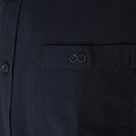Double Outfitters GS-5225 Chemise Oxford Noir - Chemises - Chemises Grandes Tailles Hommes