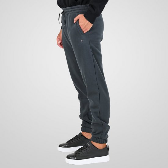 Double Outfitters MPAN-6055 Pantalon de jogging Anthracite - Pantalons/shorts de survêtement - Survêtement/jogging grandes tailles
