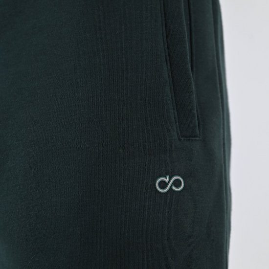 Double Outfitters MPAN-6055 Pantalon de jogging Vert foncé - Pantalons/shorts de survêtement - Survêtement/jogging grandes tailles