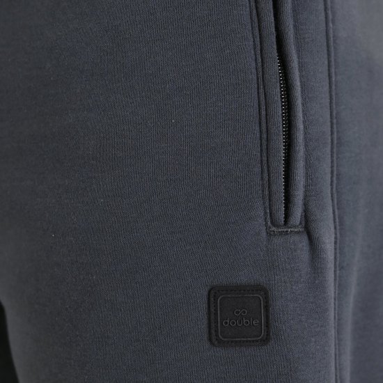 Double Outfitters MPAN-6056 Pantalon de jogging Anthracite - Pantalons/shorts de survêtement - Survêtement/jogging grandes tailles