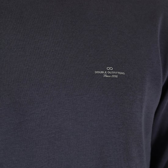 Double Outfitters MTOP-1141 Sweat-shirt Anthracite - Sweatshirts & hoodies - Sweatshirts/Hoodies grande taille homme