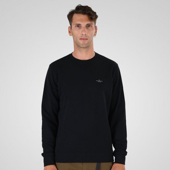 Double Outfitters MTOP-1141 Sweat-shirt Noir - Sweatshirts & hoodies - Sweatshirts/Hoodies grande taille homme