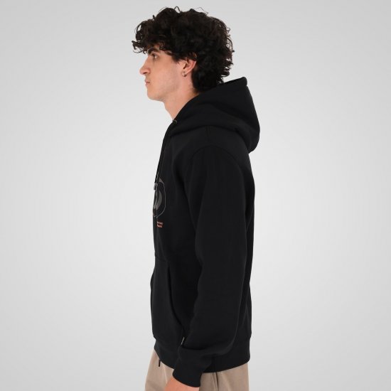 Double Outfitters MTOP-1146 Sweat à capuche Noir - Sweatshirts & hoodies - Sweatshirts/Hoodies grande taille homme