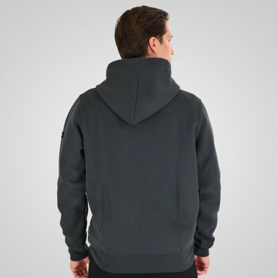 Double Outfitters MTOP-1160 Sweat à capuche zippé Vert foncé - Sweatshirts & hoodies - Sweatshirts/Hoodies grande taille homme