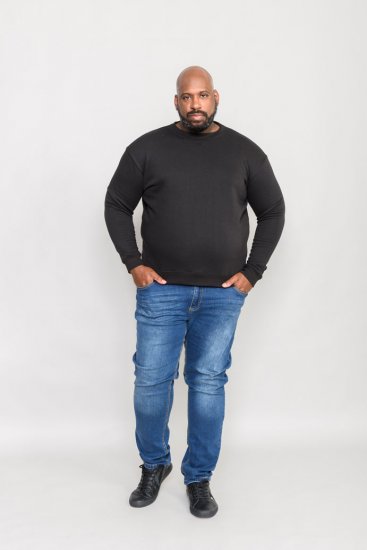 Rockford Sweat Sweatshirt Black - Sweatshirts & hoodies - Sweatshirts/Hoodies grande taille homme