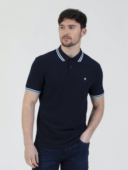 Mish Mash Stockholm Polo Navy - Polos - Polos homme grande taille