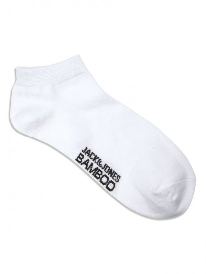 Jack & Jones Basic Socquettes en bambou Blanc lot de 5 - Sous-vêtements & bain - Sous-vêtements Grande Taille