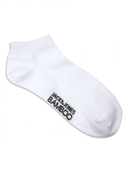 Jack & Jones Basic Socquettes en bambou Blanc lot de 5 - Sous-vêtements & bain - Sous-vêtements Grande Taille