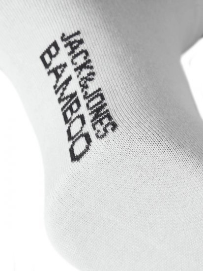 Jack & Jones Basic Socquettes en bambou Blanc lot de 5 - Sous-vêtements & bain - Sous-vêtements Grande Taille