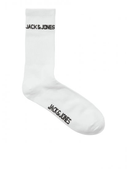 Jack & Jones Melvin Chaussettes de tennis Blanc lot de 3 - Sous-vêtements & bain - Sous-vêtements Grande Taille