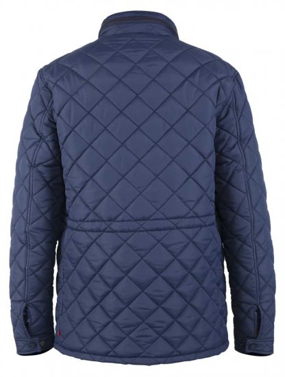 D555 Dalwood Quilted Jacket With Zip Away Hood - Vestes - Vestes Homme Grandes Tailles