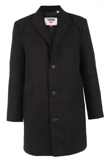D555 Milton Classic Overcoat - Vestes - Vestes Homme Grandes Tailles