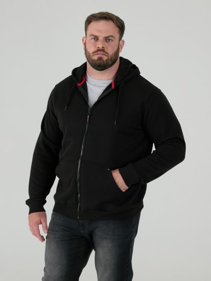 D555 Cantor Hoodie Black - Sweatshirts & hoodies - Sweatshirts/Hoodies grande taille homme