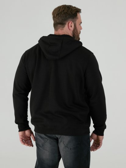 D555 Cantor Hoodie Black - Sweatshirts & hoodies - Sweatshirts/Hoodies grande taille homme
