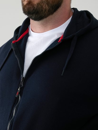 D555 Cantor Hoodie Navy - Sweatshirts & hoodies - Sweatshirts/Hoodies grande taille homme