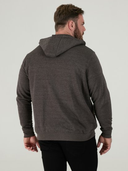 D555 Cantor Hoodie Grey - Sweatshirts & hoodies - Sweatshirts/Hoodies grande taille homme