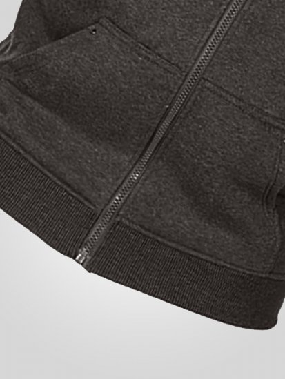 D555 Cantor Hoodie Grey - Sweatshirts & hoodies - Sweatshirts/Hoodies grande taille homme