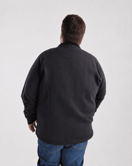 Motley Denim London Sweatshirt Black - Sweatshirts & hoodies - Sweatshirts/Hoodies grande taille homme