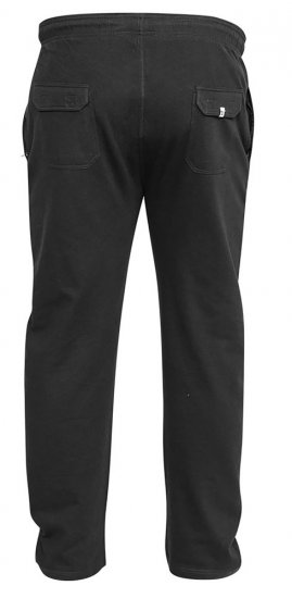 D555 Rory "Lightweight" Joggers Black - Pantalons/shorts de survêtement - Survêtement/jogging grandes tailles