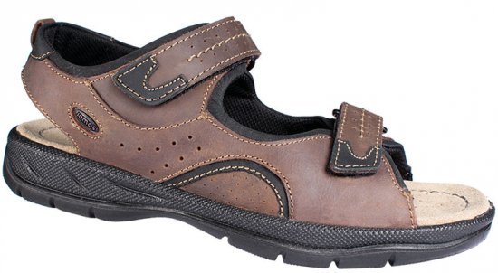 Jomos 503606 Sandals Dark Brown - Chaussures homme 40-52 - 