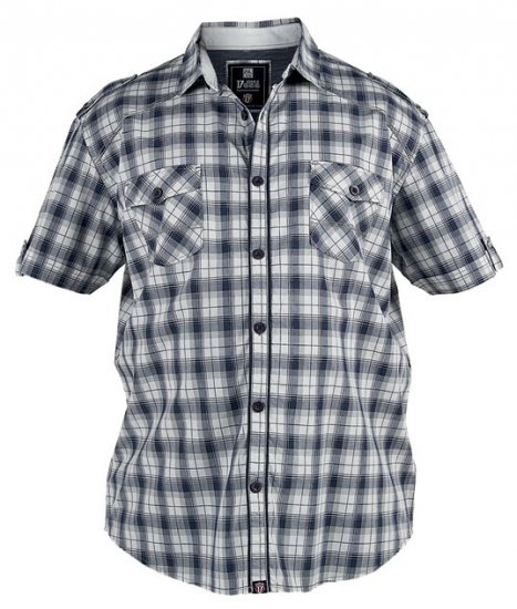 Duke Bunbury S/S Shirt - Chemises - Chemises Grandes Tailles Hommes