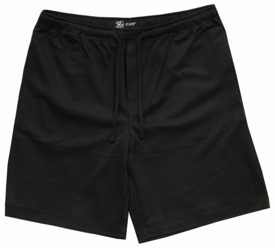 Kam Jeans Black Shorts - Shorts - Shorts hommes grande taille