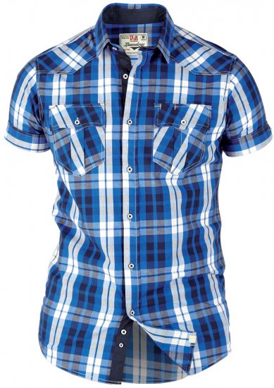 Duke Alroy Blue - Chemises - Chemises Grandes Tailles Hommes