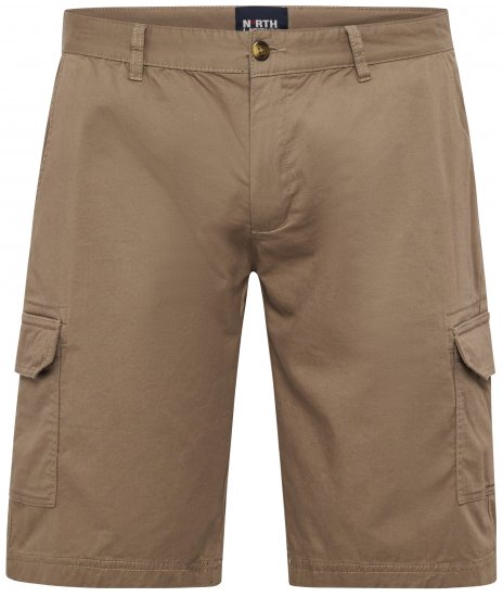 North Latitude 51133 short cargo sable foncé - Shorts - Shorts hommes grande taille