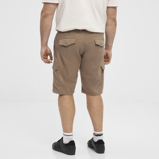 North Latitude 51133 short cargo sable foncé - Shorts - Shorts hommes grande taille
