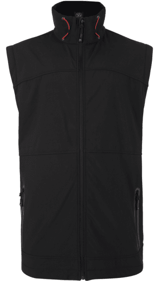 Kam Soft Shell Jacket Black - Vestes - Vestes Homme Grandes Tailles