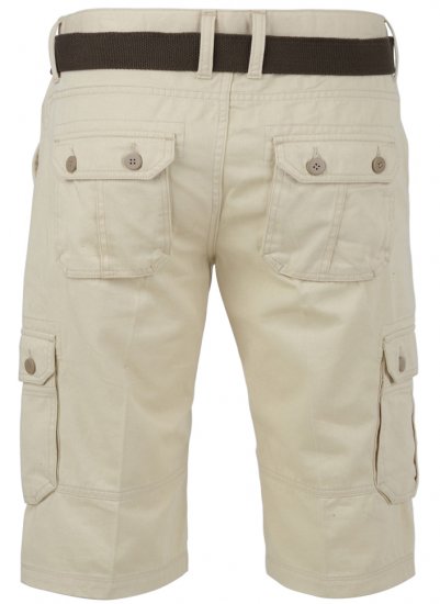 Kam Jeans 379 Shorts Stone - Shorts - Shorts hommes grande taille