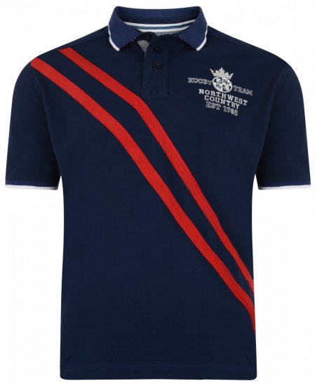 Kam North West County Polo - Polos - Polos homme grande taille