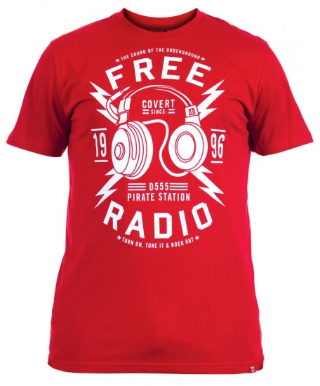 D555 Finely Tee + Shirt - Chemises - Chemises Grandes Tailles Hommes